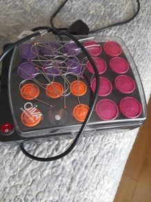 Heated rollers