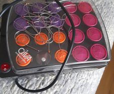 Heated rollers