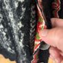 Vintage Scandinavian Handmade Womens Wool Cardigan XS/ S Image 8