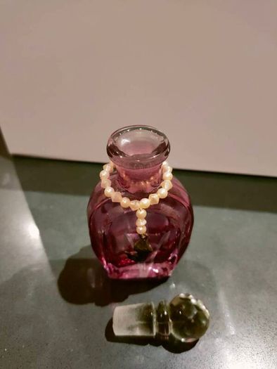 Vintage glass bottle
