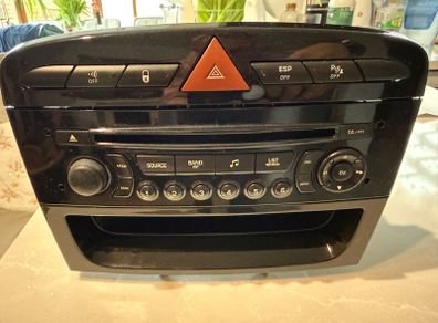 Peugeot 308 RCZ radio stereo CD with shelf and additional panel