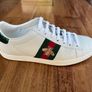 Women's Gucci Ace trainer with Bee Image 4
