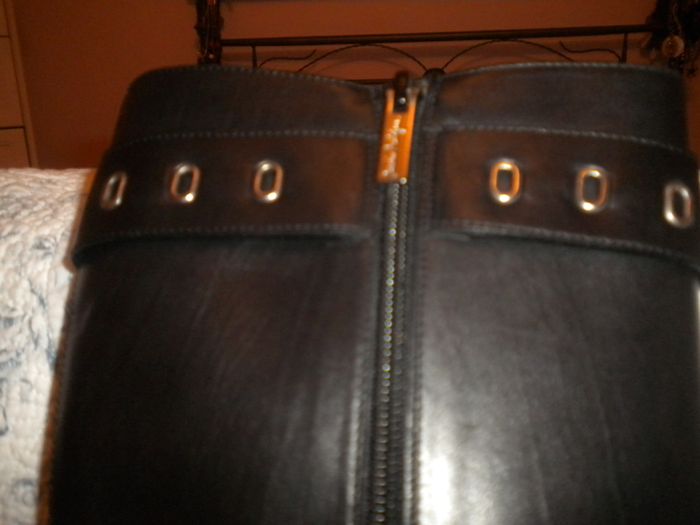 MARIO PROLOFUA black leather boots