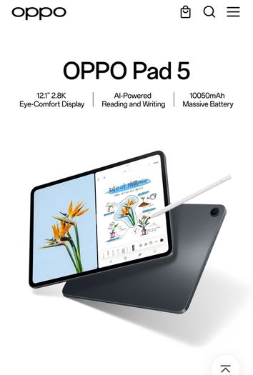 OPPO pad 5, brand new