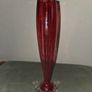 Hand Blown Antique Cranberry Glass Vase Image 6