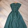 Linen Dress Size Uk 12 Image 6