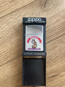 Zippo lighter.