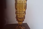 vintage amber glass