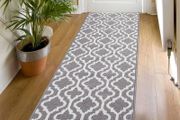 NEW SALE | Runner Rug for Hallway Grey 50x150cm, Hallway Runner, Hall Runners Non Slip Washable Hall Runner Absorbent Door Runner Mats Kitchen Carpet Runner Rugs for Entryway Hallway Laundry