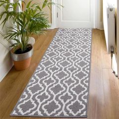 NEW SALE | Runner Rug for Hallway Grey 50x150cm, Hallway Runner, Hall Runners Non Slip Washable Hall Runner Absorbent Door Runner Mats Kitchen Carpet Runner Rugs for Entryway Hallway Laundry
