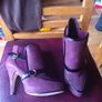 Dunnes purple ankle boots Image 2
