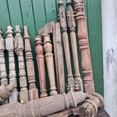 Various antique legs etc