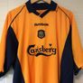 Liverpool Jersey. Official Reebok Mens Away Jersey. Season 2000/2001. True Vintage From The Time. Not A Modern Day Remake. Image 3
