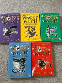 Worst Witch books x5.
