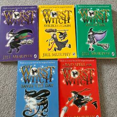 Worst Witch books x5.