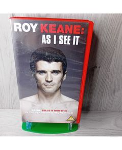Roy Keane As I See It Vhs Tape - Rare Retro Movie