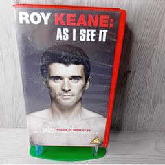 Roy Keane As I See It Vhs Tape - Rare Retro Movie