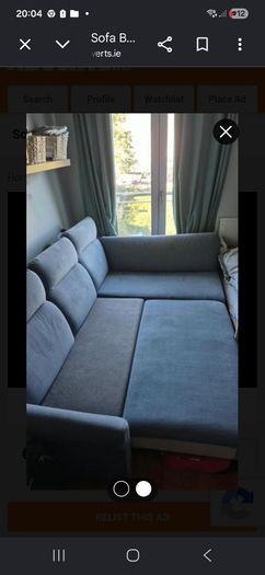 Corner sofa bed