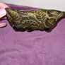 Vintage Indiana Glass Candy Dish Loganberry Berries & Leaves Triangular Green Image 2