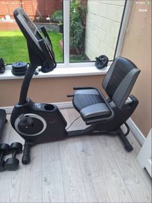 Treadmill & Exercise bike.