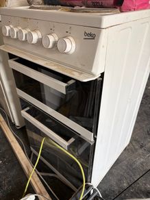 Beko 50cm Double Oven Electric Cooker