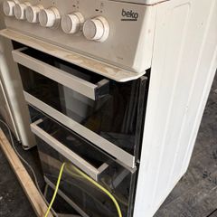 Beko 50cm Double Oven Electric Cooker