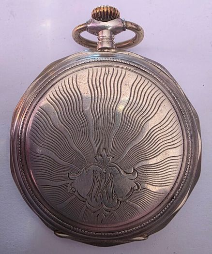 antique silver pocket watch
