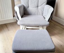Baby Rocking Chair and Foot Stool