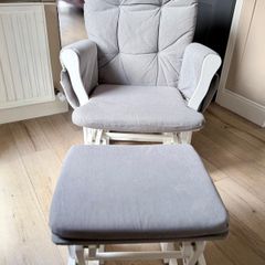 Baby Rocking Chair and Foot Stool