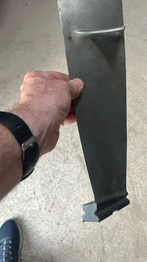 Titanium Jet Engine Fan  Blade