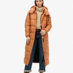 Superdry maxi puffer coat