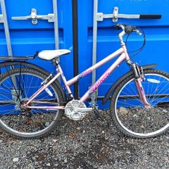 Girls bike Falcon Solano in light pink color mountain bike 15gears  26-inch wheels