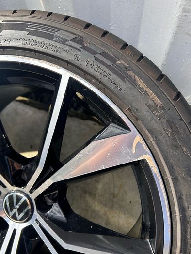 Genuine Volkswagen R-Line Misano 20" Alloy Wheels