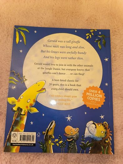 Giraffes can't dance book