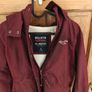 Hollister California All-Weather Jacket - Burgundy/Maroon (Size S) Image 3