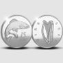 Ireland 15 euro silver proof coin 2011. Salmon Image 6