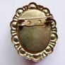 Vintage Blue Cameo Brooch Image 4