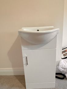 Armando 450 Bathroom Vanity Unit and Basin Brand New