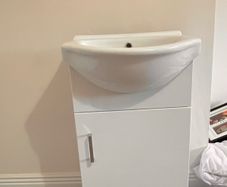 Armando 450 Bathroom Vanity Unit and Basin Brand New