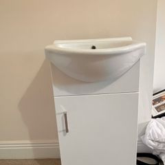 Armando 450 Bathroom Vanity Unit and Basin Brand New