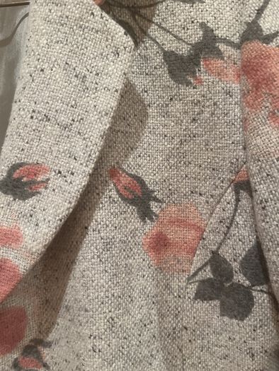 Alex and Co Grey Floral Jacket
