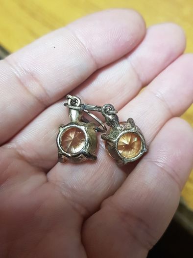 Vintage Zirconia Earrings