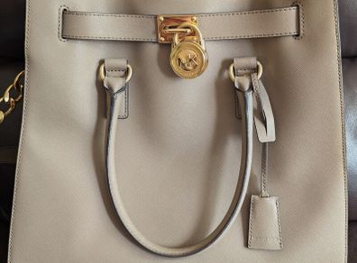 Michael Kors Hamilton leather tote