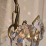 1960 Germany Palwa Sputnik Chandelier Swarovski Crystal & Gilt Brass Image 9