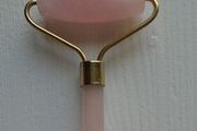 Rose Quartz Facial Roller, Crystal healing Beauty tools,Rose Quartz, New