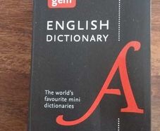 English Dictionary by Ian Brookes - mini edition