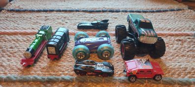 Thomas the tank engine and hot wheels