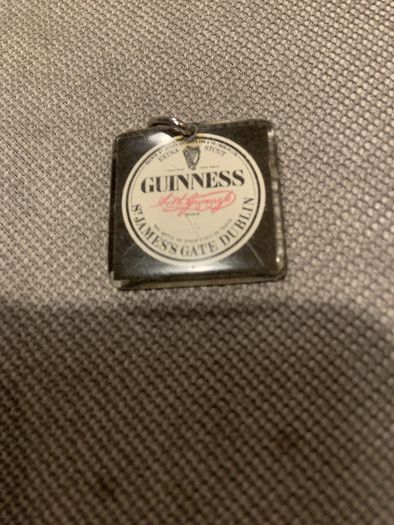 Guinness vintage key ring