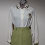 Jacques Vert Designer 3 Piece Outfit, part wool Jacket, Skirt and Blouse set Image 6