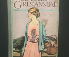 Antique Book 1920's Blackie's Girls' Annual
